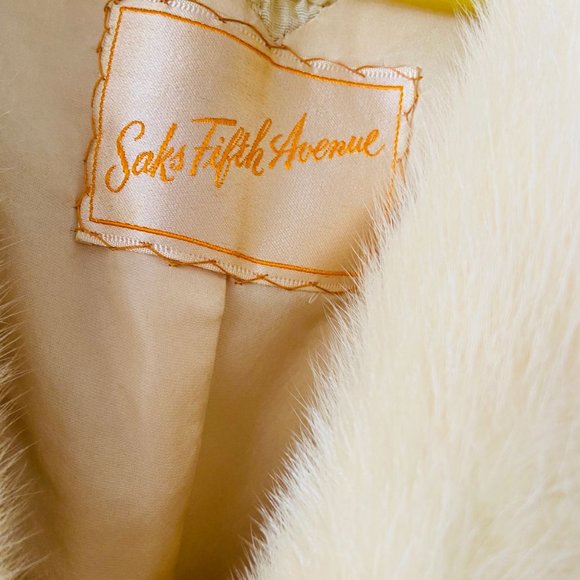 Luxury Vintage 60´s Saks fifth avenue tapestry fur coat Used *attention* - Picture 3 of 9